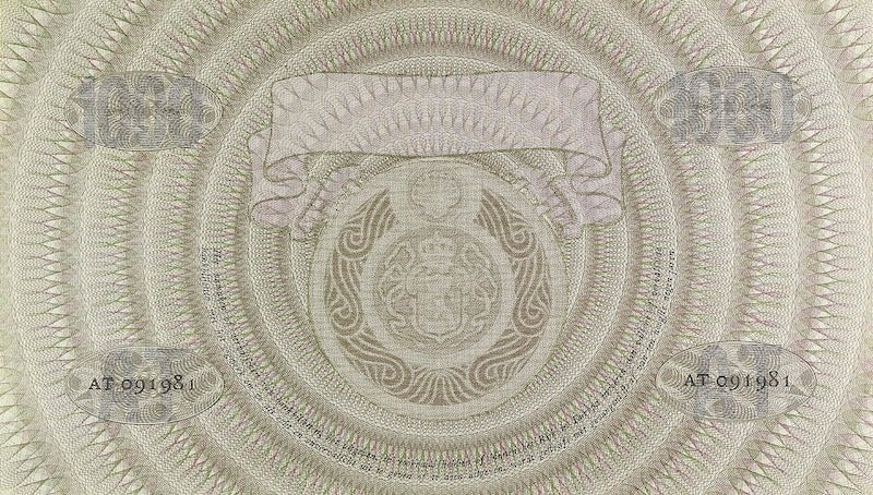 Netherlands banknote, Nederlandsche Bank, 1000 Gulden, 1924, Pick P-48, UNC