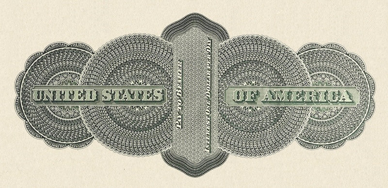 United States Treasury Interest Bearing Note, $5000 Dollars, 1861, Friedberg Fr-211, UNC