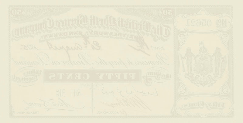 British North Borneo banknotes, 50 cents, 1886, Pick P-2, UNC