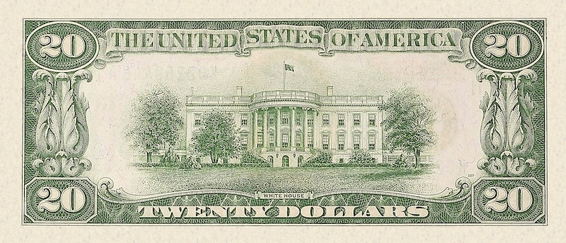 United States Federal Reserve banknote, $20 Dollars, 1928, Pick P-422, UNC