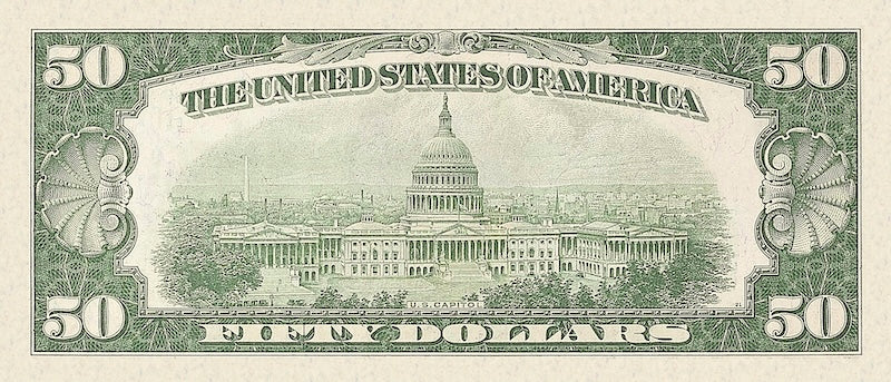United States Federal Reserve banknote, $50 Dollars, 1928, Pick P-423, UNC