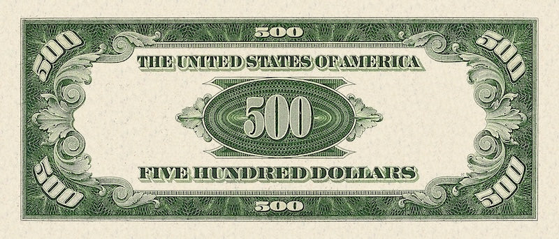 United States Federal Reserve banknote, $500 Dollars, 1928, Pick P-425, UNC