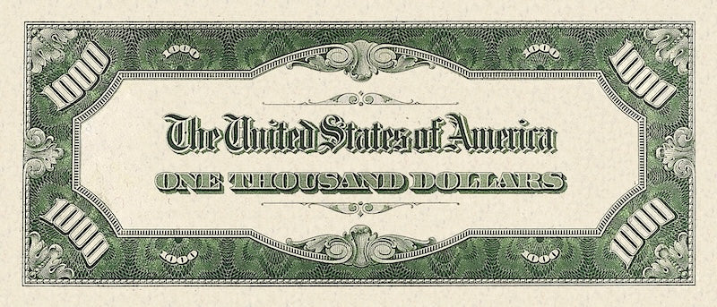 United States Federal Reserve banknote, $1000 Dollars, 1928, Pick P-426, UNC