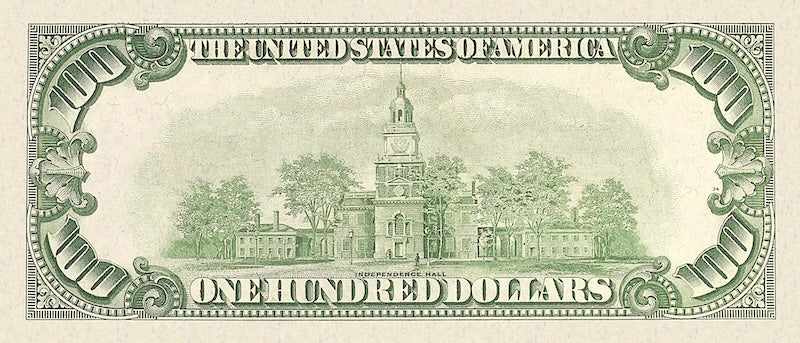 United States Federal Reserve banknote, $100 Dollars, 1934, Pick P-433, UNC