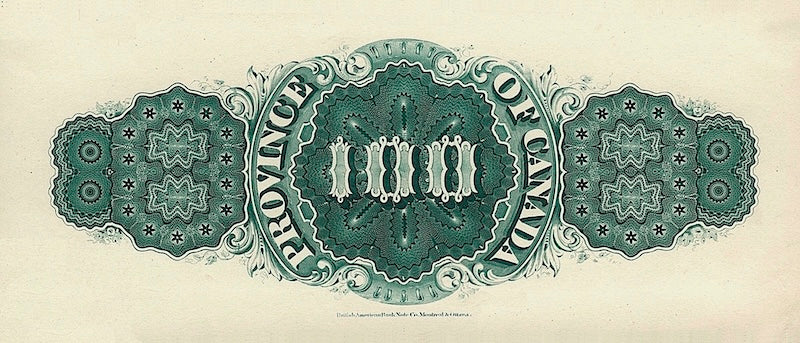 Province of Canada banknote, $100 Dollars, 1866, Pick P-7, UNC