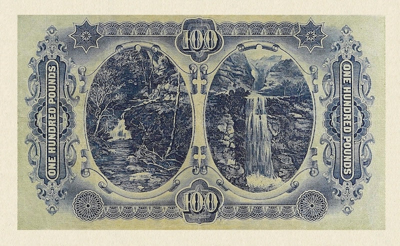 Australia banknotes, Treasury Issue, £100 Pounds, 1913, Pick P-9, UNC